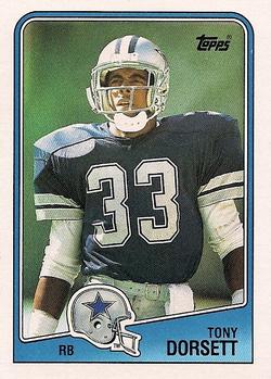 1988 Topps #262 Tony Dorsett Front