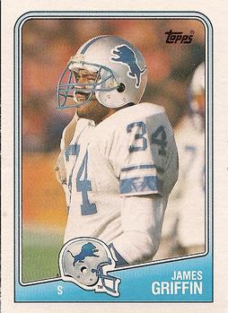 1988 Topps #382 James Griffin Front