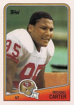 1988 Topps #47 Michael Carter Front