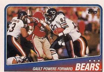 1988 Topps #68 Bears Team Leaders - Willie Gault Front