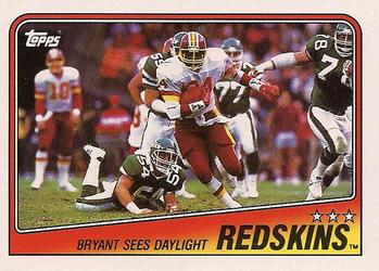 1988 Topps #7 Redskins Team Leaders - Kelvin Bryant Front