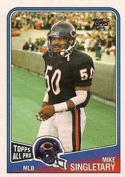 1988 Topps #82 Mike Singletary Front