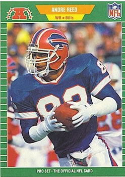 1989 Pro Set #26 Andre Reed Front