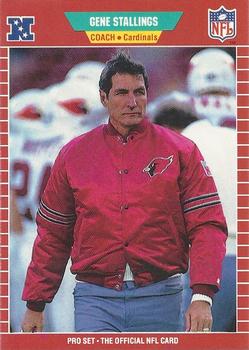 1989 Pro Set #341 Gene Stallings Front