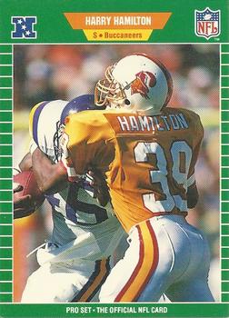 1989 Pro Set #412 Harry Hamilton Front