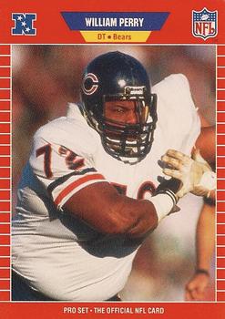 1989 Pro Set #445 William Perry Front