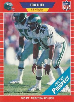 1989 Pro Set #533 Eric Allen Front