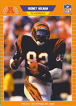 1989 Pro Set #60 Rodney Holman Front