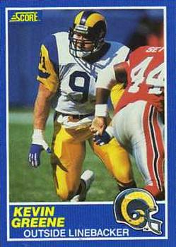 1989 Score #103 Kevin Greene Front