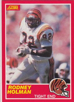1989 Score #140 Rodney Holman Front