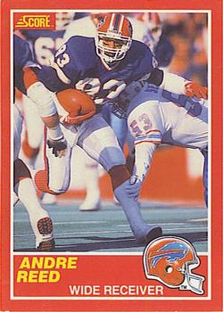 1989 Score #152 Andre Reed Front