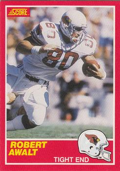 1989 Score #159 Robert Awalt Front