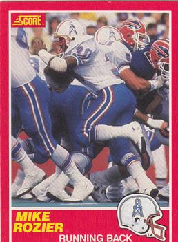 1989 Score #172 Mike Rozier Front