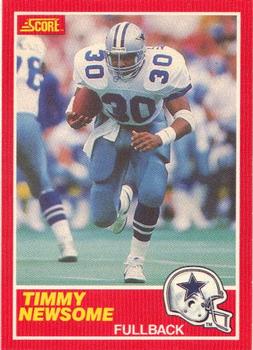 1989 Score #183 Timmy Newsome Front
