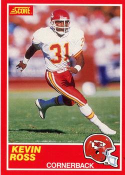 1989 Score #220 Kevin Ross Front