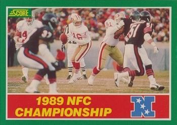 1989 Score #274 1989 NFC Championship Front