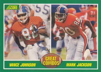 1989 Score #277 Mark Jackson / Vance Johnson Front