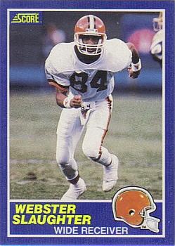 1989 Score #41 Webster Slaughter Front