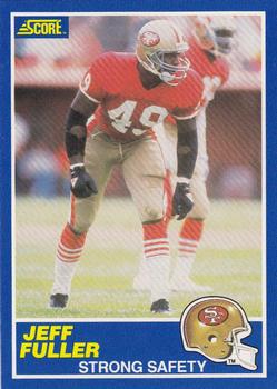 1989 Score #48 Jeff Fuller Front