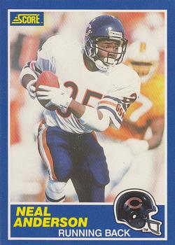 1989 Score #62 Neal Anderson Front
