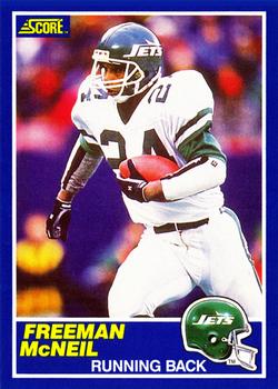 1989 Score #24 Freeman McNeil Front