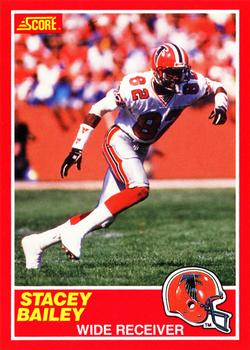 1989 Score #135 Stacey Bailey Front