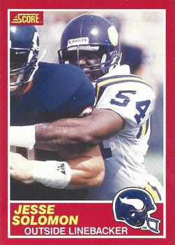 1989 Score #181 Jesse Solomon Front
