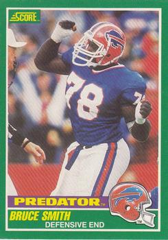 1989 Score #325 Bruce Smith Front