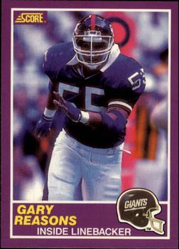 1989 Score Supplemental #417S Gary Reasons  Front