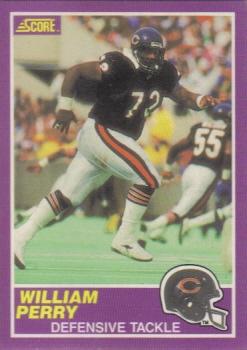 1989 Score Supplemental #396S William Perry  Front