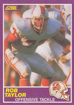 1989 Score Supplemental #414S Rob Taylor  Front