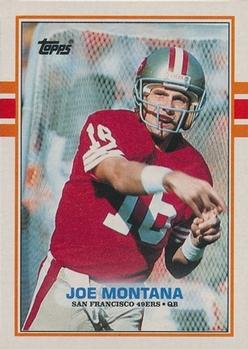 1989 Topps #12 Joe Montana Front