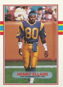 1989 Topps #137 Henry Ellard Front