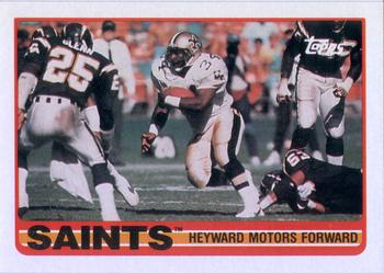 1989 Topps #152 Saints Team Leaders (Heyward Motors Forward) Front