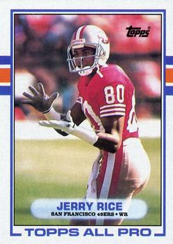1989 Topps #7 Jerry Rice Front