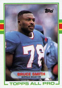 1989 Topps #44 Bruce Smith Front