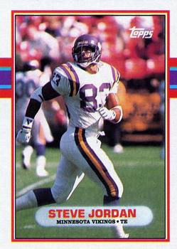 1989 Topps #81 Steve Jordan Front