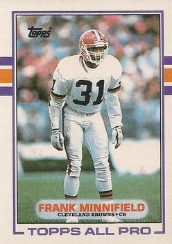 1989 Topps #139 Frank Minnifield Front