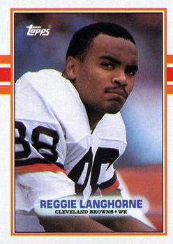 1989 Topps #144 Reggie Langhorne Front