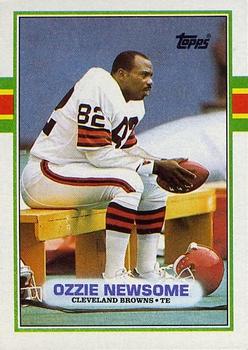 1989 Topps #151 Ozzie Newsome Front