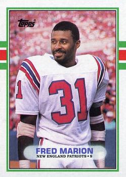 1989 Topps #197 Fred Marion Front
