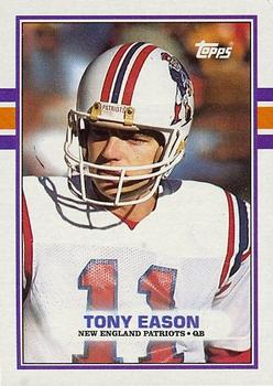 1989 Topps #201 Tony Eason Front