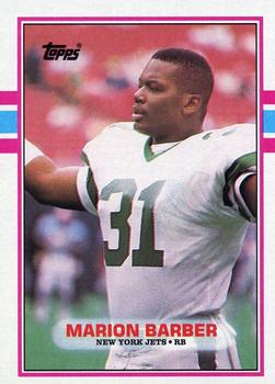 1989 Topps #233 Marion Barber Front