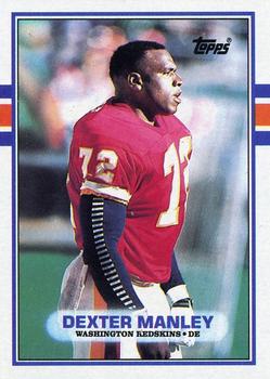 1989 Topps #262 Dexter Manley Front