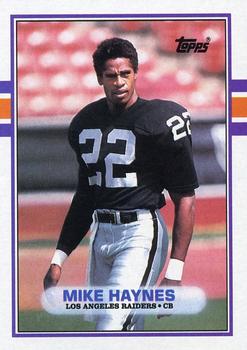 1989 Topps #268 Mike Haynes Front