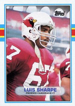 1989 Topps #277 Luis Sharpe Front