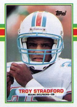 1989 Topps #292 Troy Stradford Front