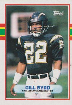 1989 Topps #307 Gill Byrd Front