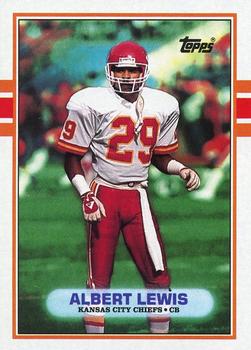 1989 Topps #356 Albert Lewis Front