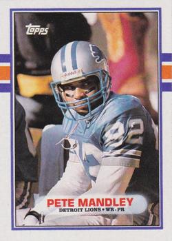 1989 Topps #368 Pete Mandley Front
